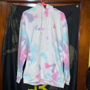 Jeffree Star Snow Cone Dye hoodie NWOT